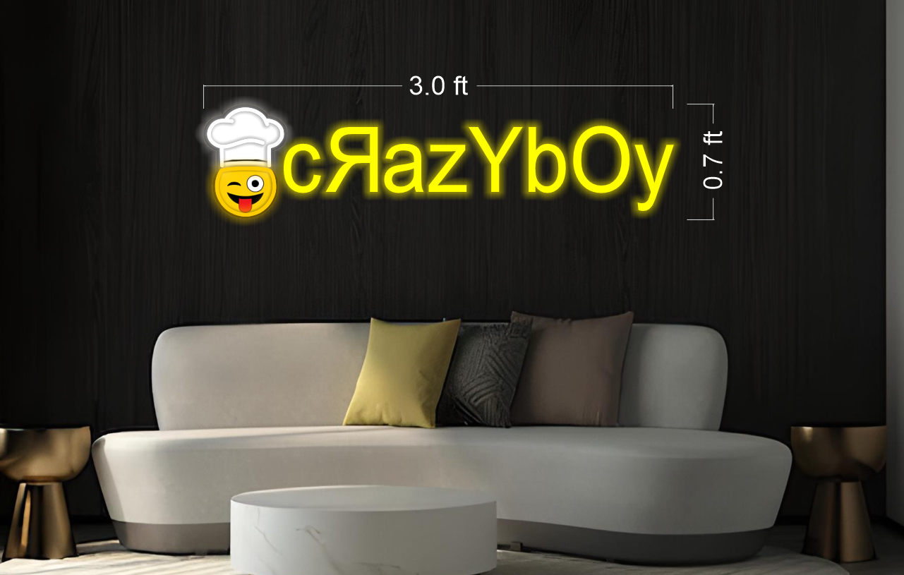 CRAZYBOY | LED Neon Sign