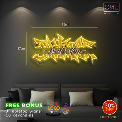 Sweet sixteen | LED Neon Sign