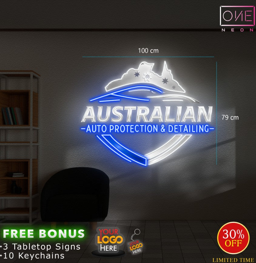 AUSTRALIAN AUTO PROTECTION & DETAILING | LED Neon Sign