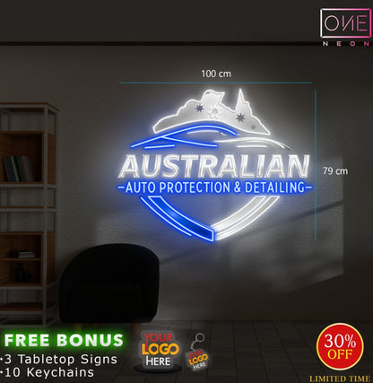 AUSTRALIAN AUTO PROTECTION & DETAILING | LED Neon Sign