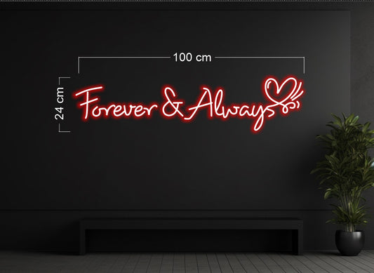 Forever & Always & Makais (2 signs)| LED Neon Sign