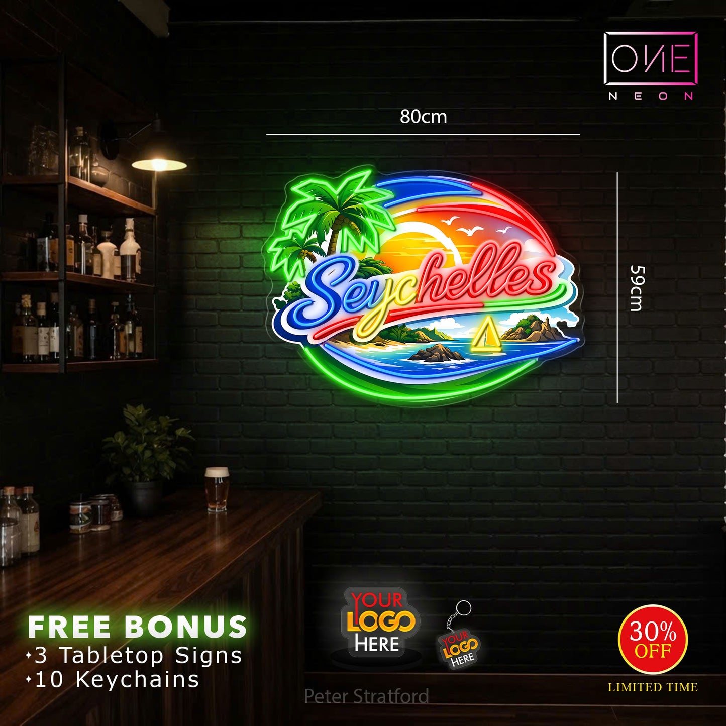Seychelles | LED Neon Sign