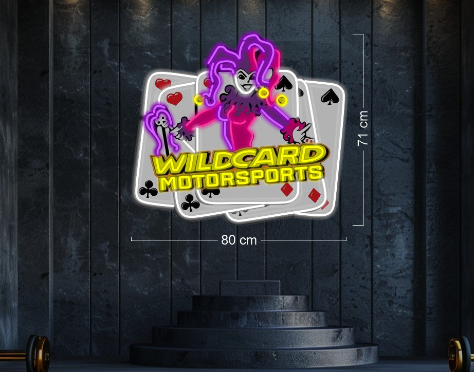 WILDCARD MOTORSPORTS | LED Neon Sign