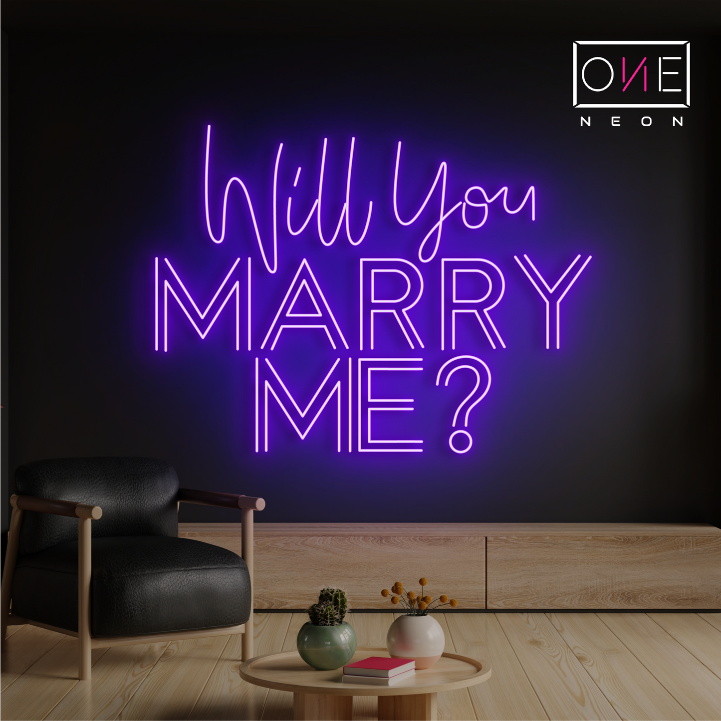 Will You Marry Me? Led Neon Sign
