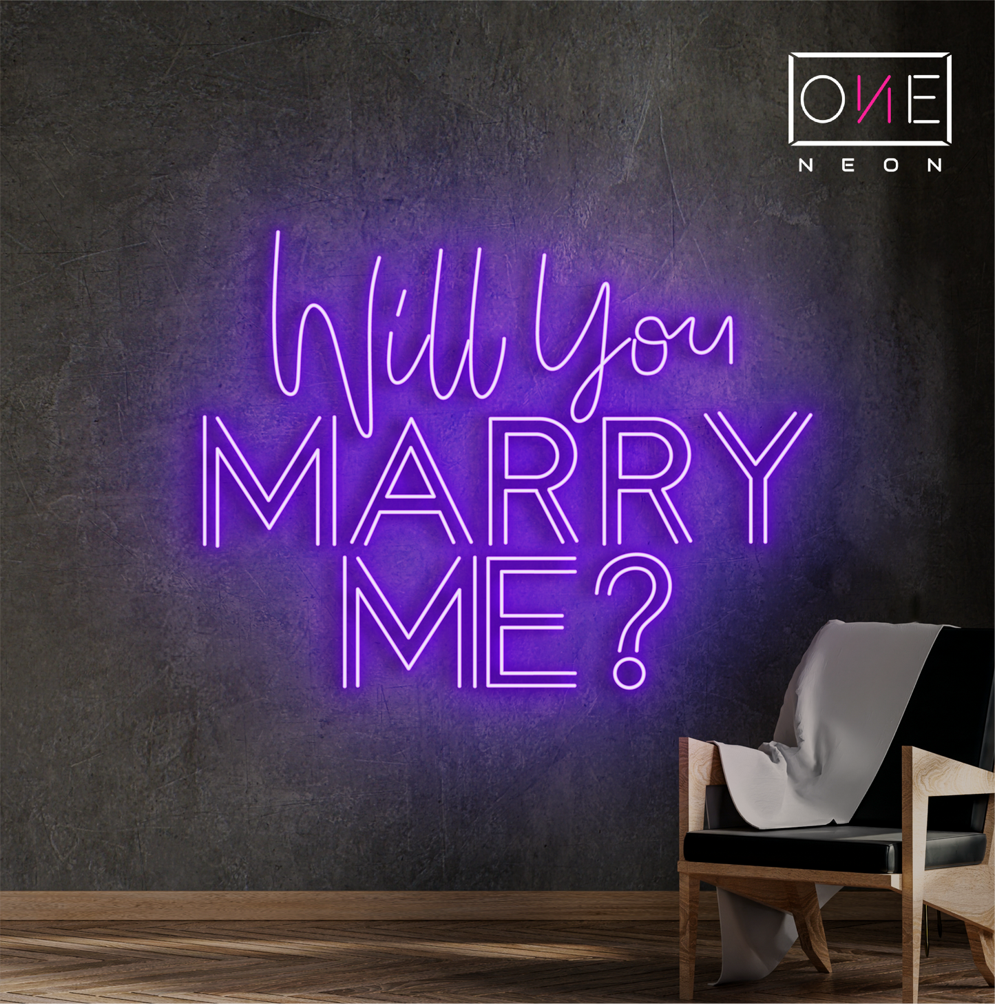 Will You Marry Me? Led Neon Sign