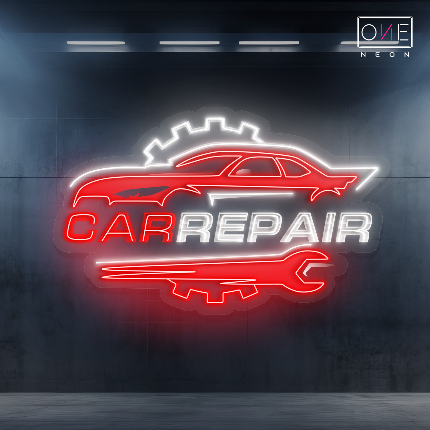 Car Repair Artwork Led Neon Sign