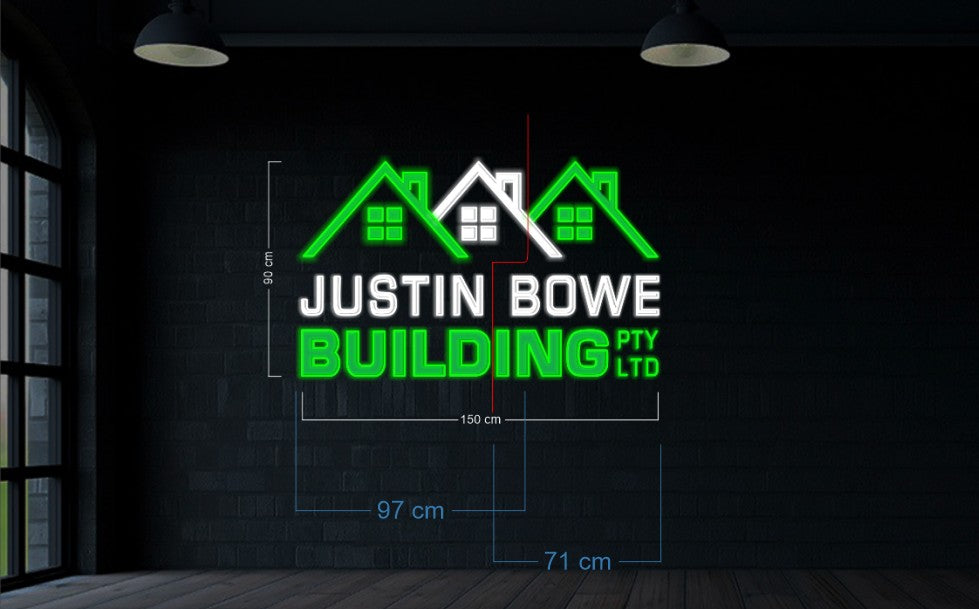 JUSTIN BOWE BUILDING  | LED Neon Sign