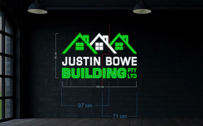 JUSTIN BOWE BUILDING  | LED Neon Sign