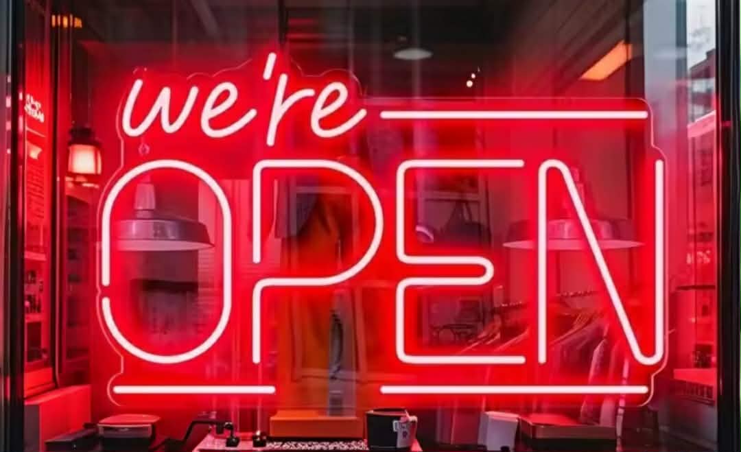 Enseigne au néon LED personnalisée pour entreprise 