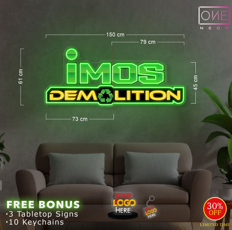 IMOS DEMOLITION| LED Neon Sign