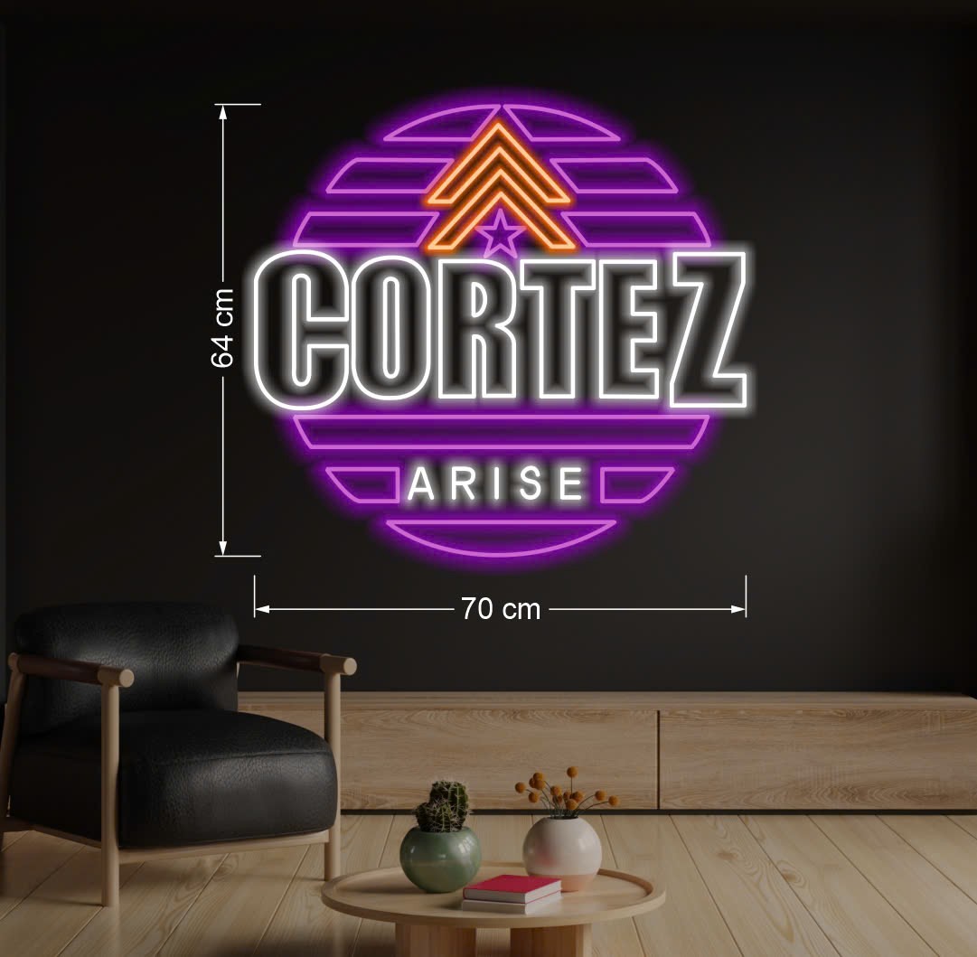 CORTEZ Arise | LED Neon Sign