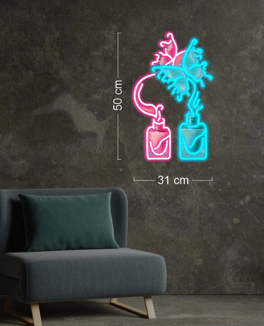 Enseigne au néon LED personnalisée pour entreprise 