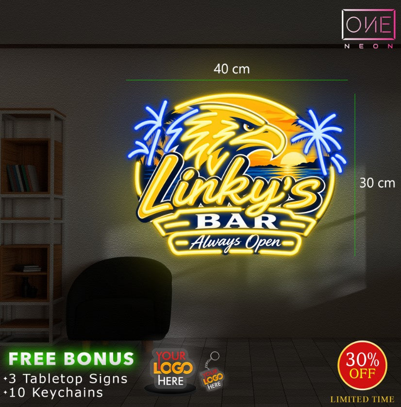 Linky's Bar | LED Neon Sign
