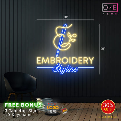 EMBROIDERY | LED Neon Sign