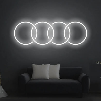 Enseigne au néon LED personnalisée pour entreprise 
