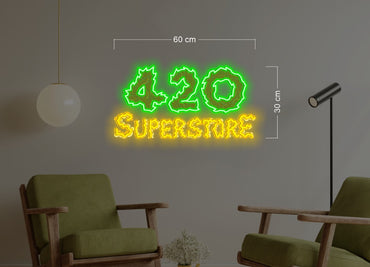 Enseigne au néon LED personnalisée pour entreprise 