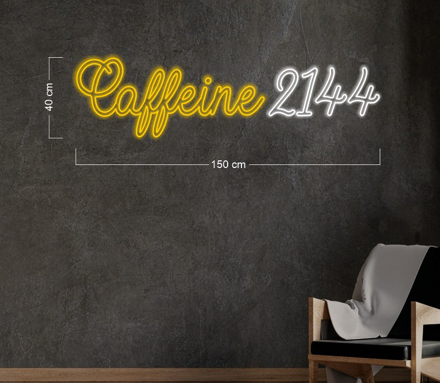 Caffeine 2144 (waterproof) | LED Neon Sign