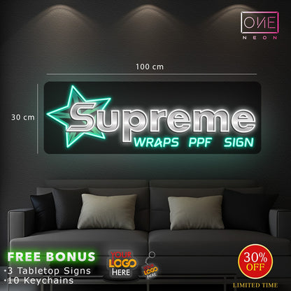 SUPREME | LED Neon Sign