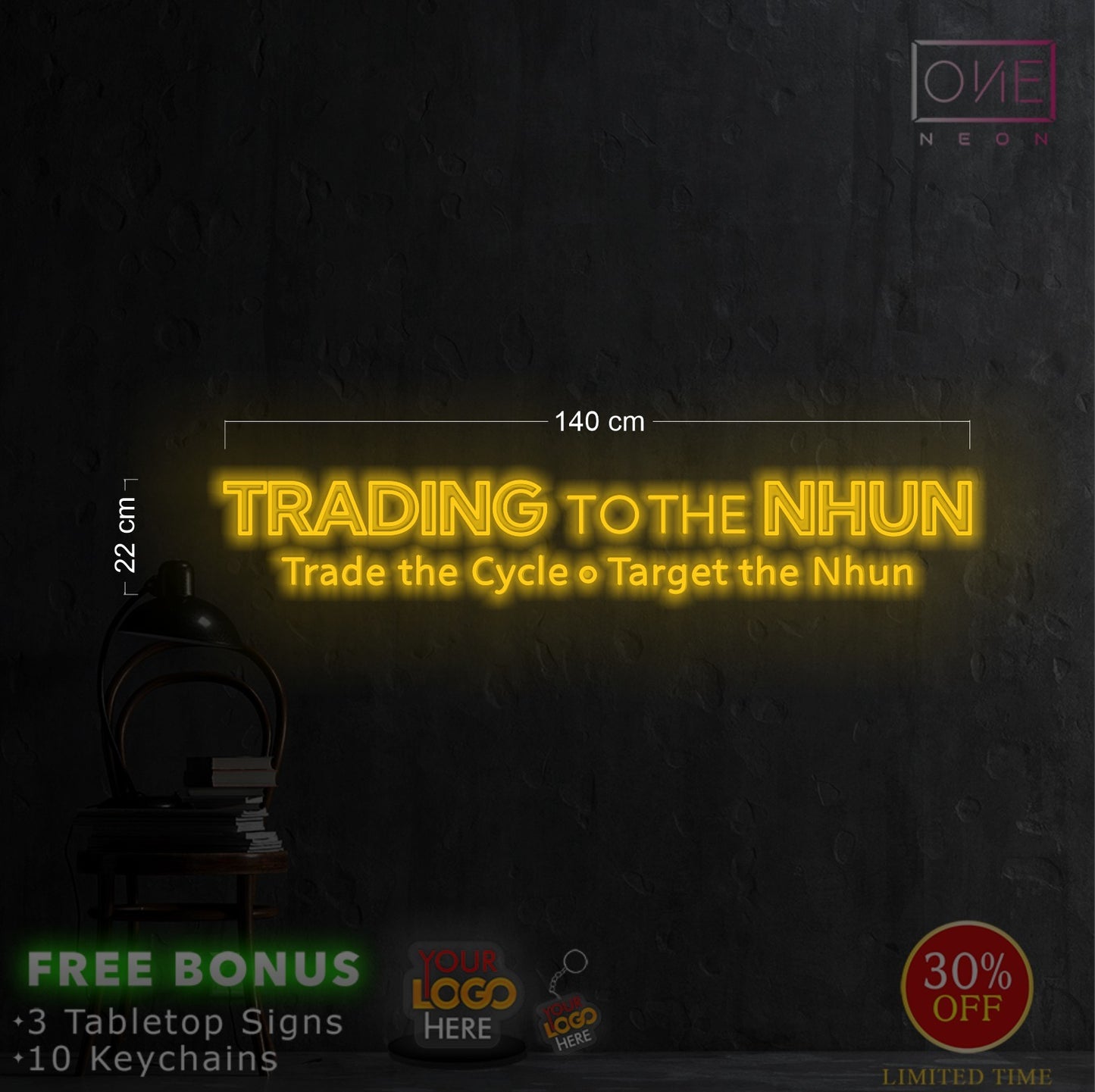 TRADING TO NHE NHUN | LED Neon Sign (2 signs)