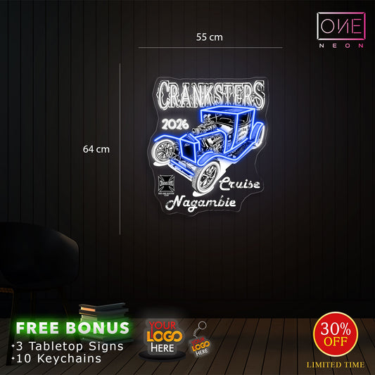 Cranksters 2026 | LED Neon Sign