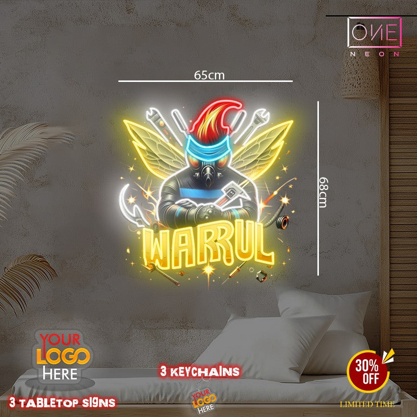 Enseigne au néon LED personnalisée pour entreprise 