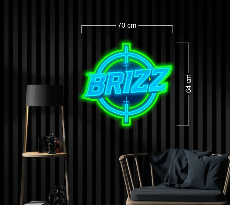 BRIZZ | LED Neon Sign – ONE Neon™ Sign - Australia