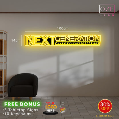 Enseigne au néon LED personnalisée pour entreprise 
