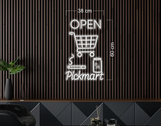 Enseigne au néon LED personnalisée pour entreprise 