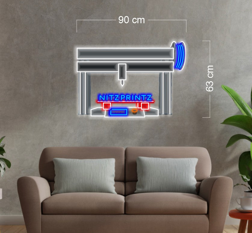 Enseigne au néon LED personnalisée pour entreprise 