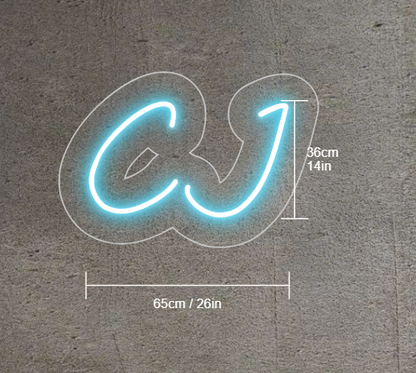 4 custom neon signs | LED Neon Sign (4 signs)