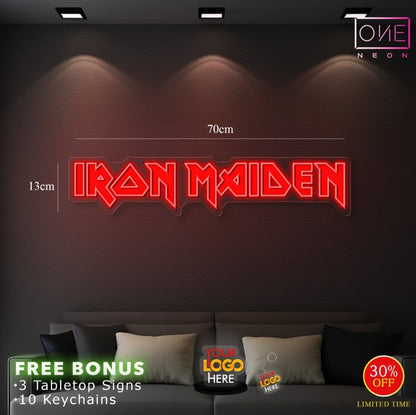 LIVERPOOL+ IRON MAIDEN + FORD | LED Neon Sign (3 signs)