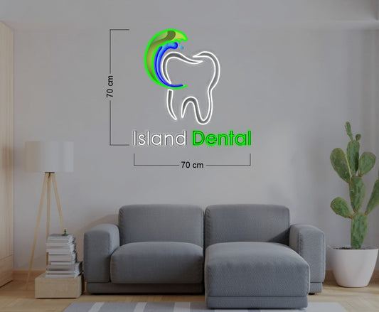 Enseigne au néon LED personnalisée pour entreprise 