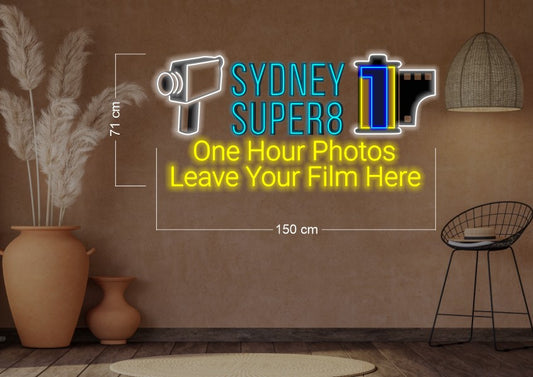 SYDNEY SUPER8 | LED Neon Sign