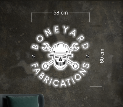 BONEYARD FABRICATIONS  | LED Neon Sign