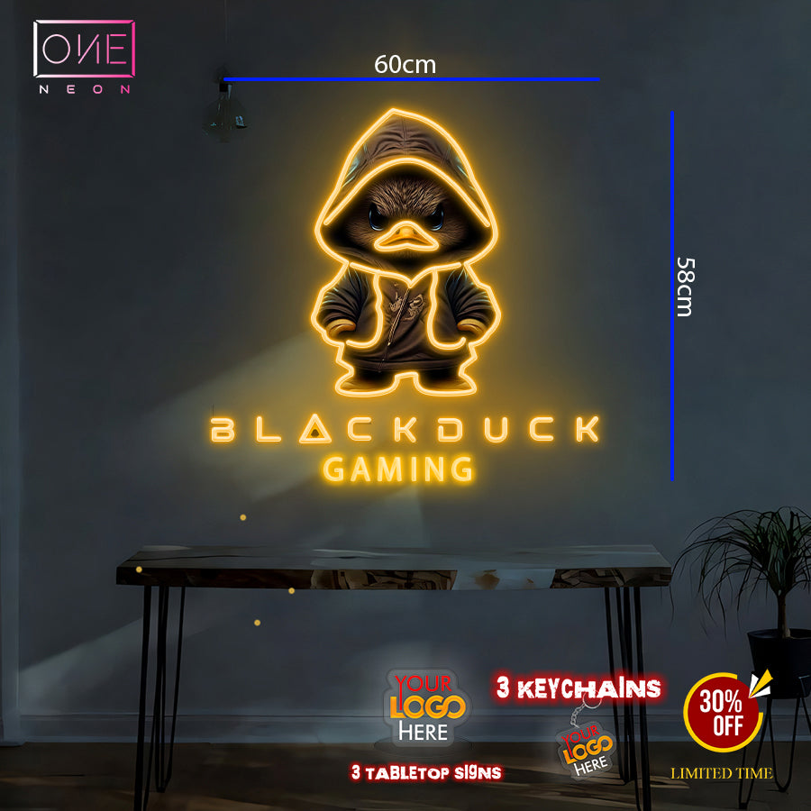 Black Duck Gaming | LED Neon Sign