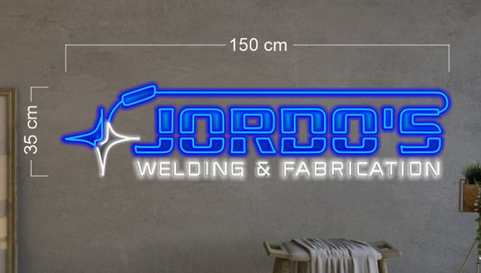 Enseigne au néon LED personnalisée pour entreprise 