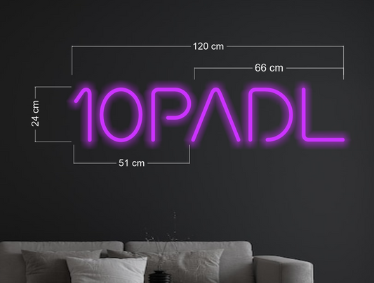 Enseigne au néon LED personnalisée pour entreprise 