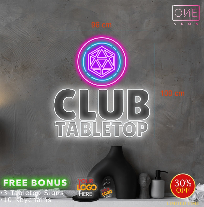 CLUB TABLETOP | LED Neon Sign