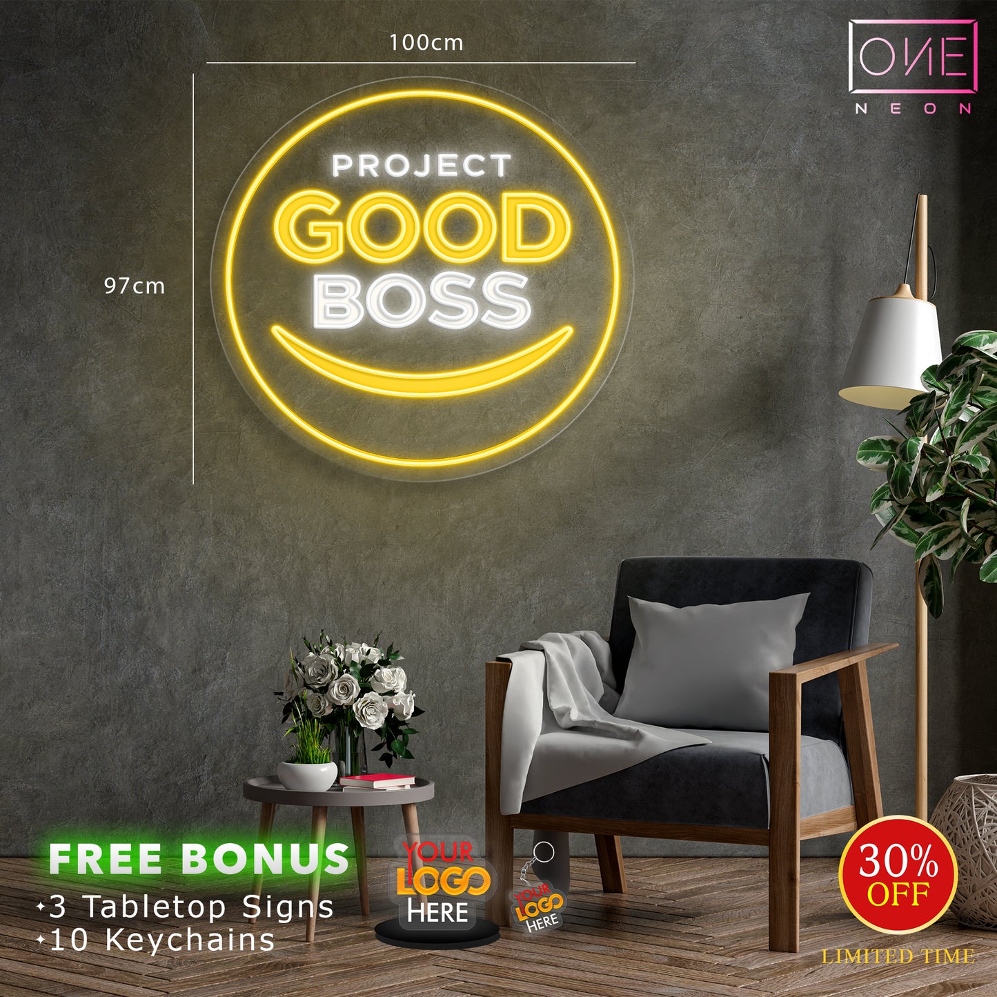 Project good boss  | LED Neon Sign