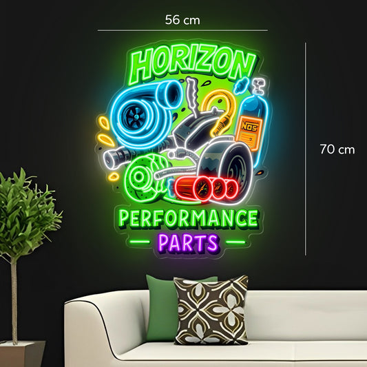 Enseigne au néon LED personnalisée pour entreprise 