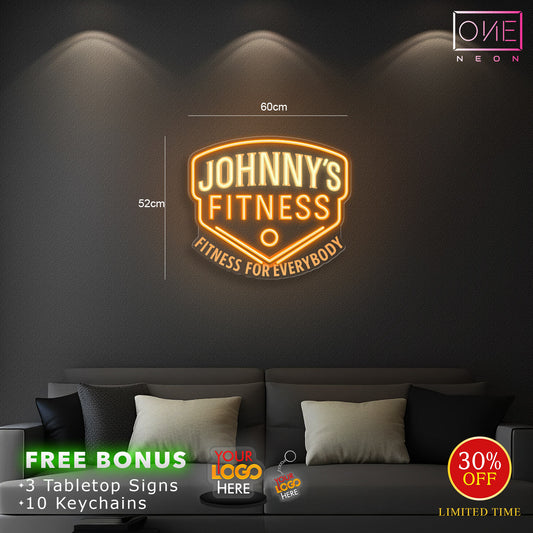 JOHNNY'S FITNESS | LED Neon Sign