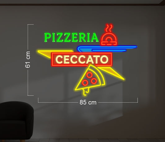 Enseigne au néon LED personnalisée pour entreprise 