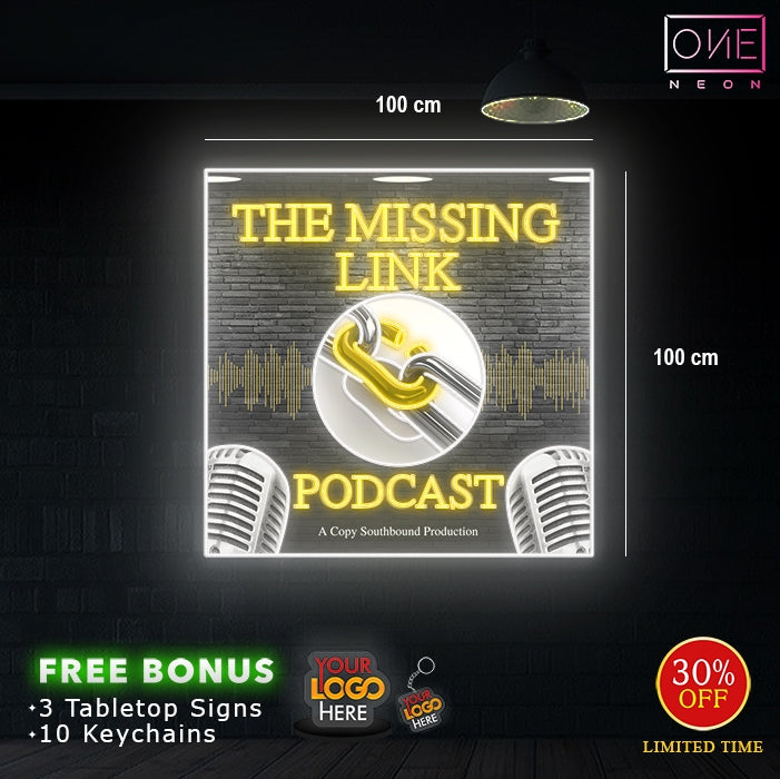 THE MISSING LINK | LED Neon Sign