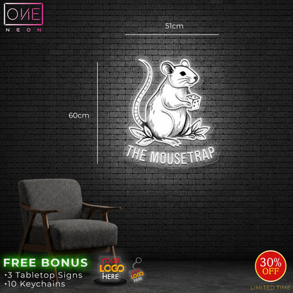 THE MOUSETRAP | LED Neon Sign