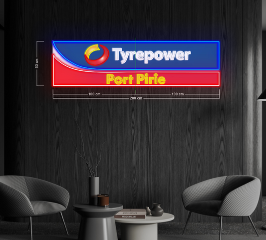 Enseigne au néon LED personnalisée pour entreprise 