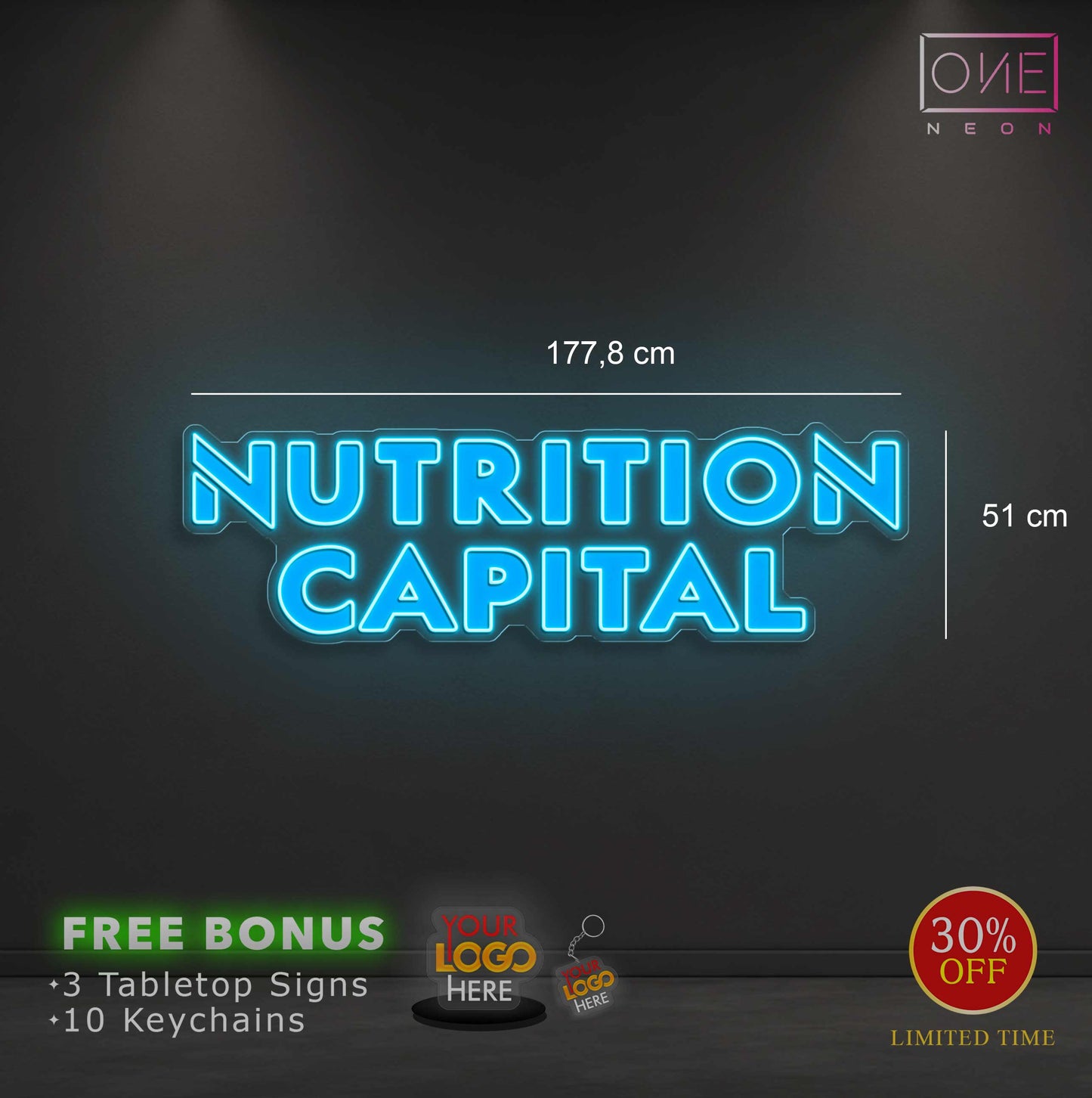 NUTRITION CAPITAL | LED Neon Sign