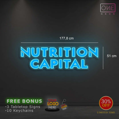 NUTRITION CAPITAL | LED Neon Sign
