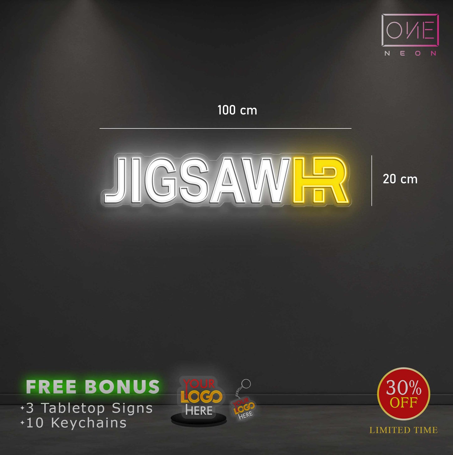 JIGSAWHR | LED Neon Sign