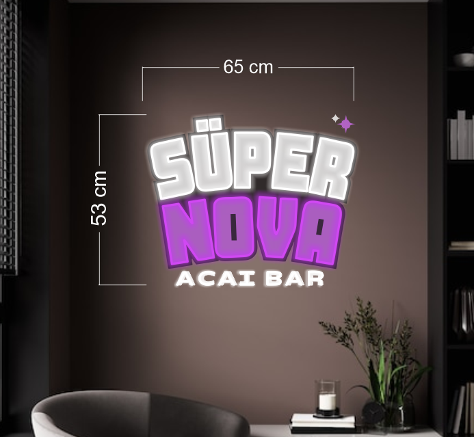 Super nova ACAI | LED Neon Sign