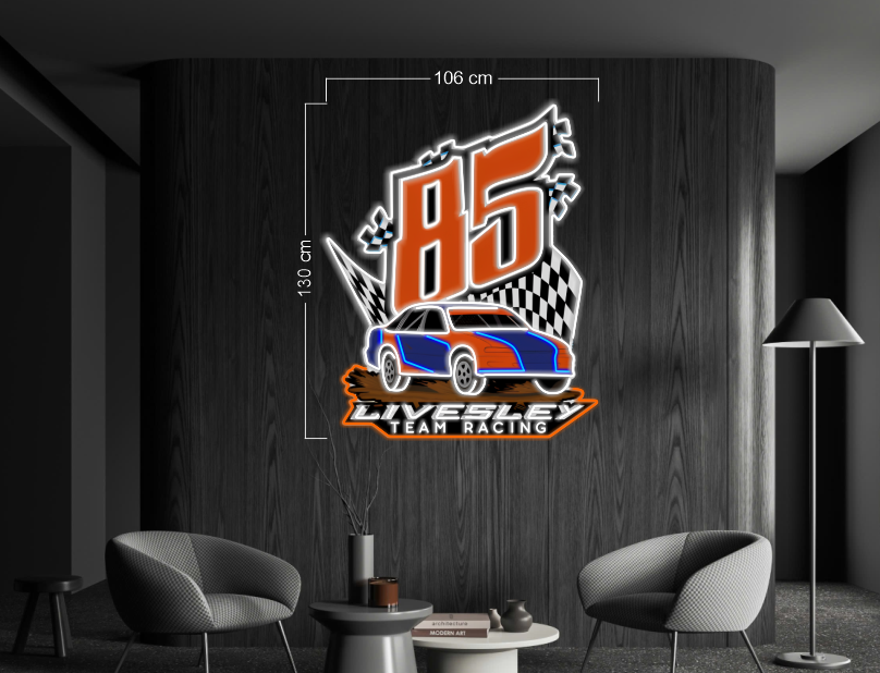 85 Livesley Team Racing | LED Neon Sign